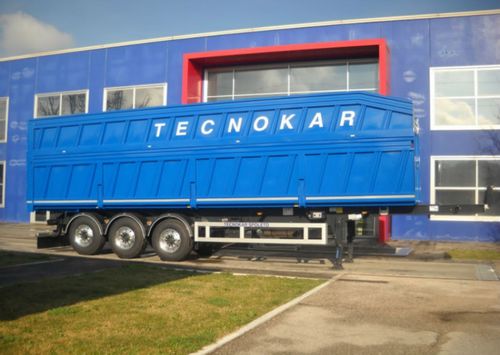 Semirimorchio con cassone ribaltabile - universal - TECNOKAR TRAILERS SRL - per ferraglia / a 3 assi / trainato