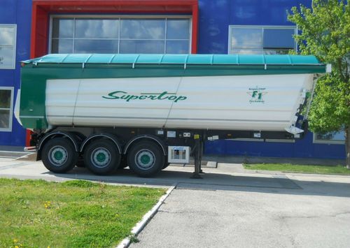 Semirimorchio con cassone ribaltabile - talento F1 - TECNOKAR TRAILERS SRL - a 3 assi / trainato / per carichi eccezionali