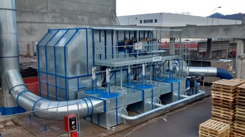 Sistema di ossidazione termico - VENTILAZIONE INDUSTRIALE SRL - rigenerativo / per riduzione COV