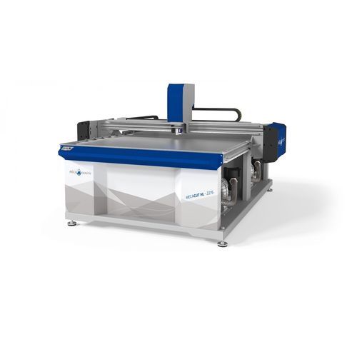 Macchina da taglio CNC - MECACUT NL series - MECANUMERIC - a lama / per lattice / per gomma