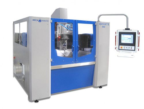 Macchina da taglio a getto d'acqua - QUICKJET II - MECANUMERIC - per acciaio / per acciaio inossidabile / per alluminio