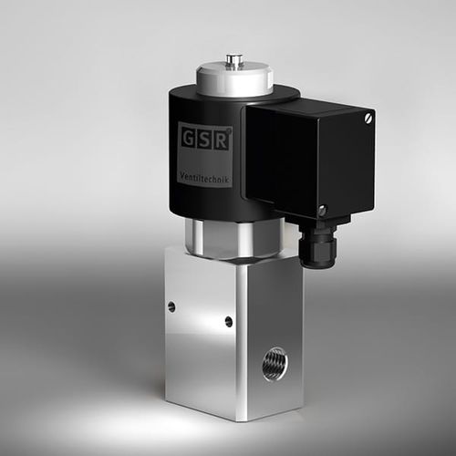 Elettrovalvola ad alta pressione - K1/041 - GSR Ventiltechnik GmbH & Co. KG - a comando assistito / a 2 vie / NC