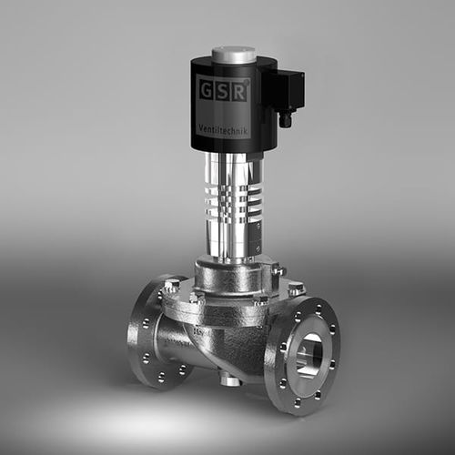 Elettrovalvola per alte temperature - 24DT - GSR Ventiltechnik GmbH & Co. KG - a comando assistito / a 2 vie / NC