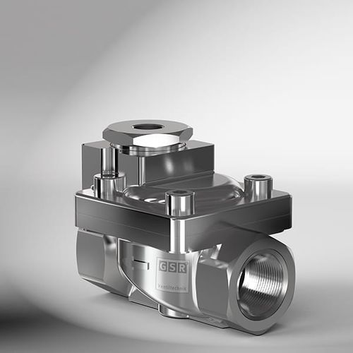 Valvola a membrana - 60 - GSR Ventiltechnik GmbH & Co. KG - a comando pneumatico / per gas / filettata