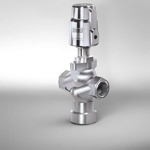 Valvola a otturatore - 78 - GSR Ventiltechnik GmbH & Co. KG - a comando pneumatico / per gas / filettata