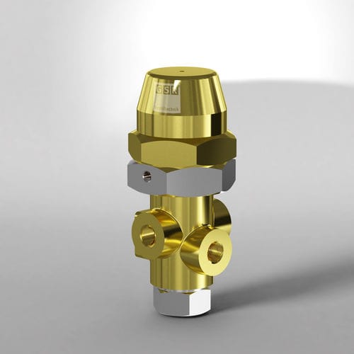 Valvola a otturatore - 2/292 - GSR Ventiltechnik GmbH & Co. KG - a comando pneumatico / per gas / filettata