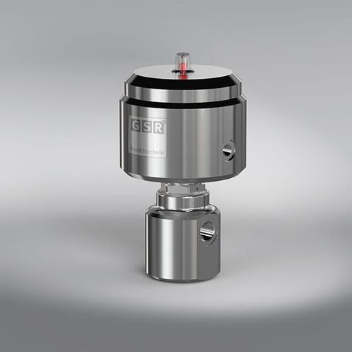 Valvola ad alta pressione - 8/100 - GSR Ventiltechnik GmbH & Co. KG - a pistone / a comando pneumatico / per gas