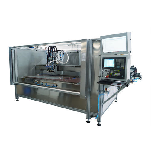 Macchina saldatrice laser - bsk + BTV GmbH - controllata da PLC / indipendente / di perni