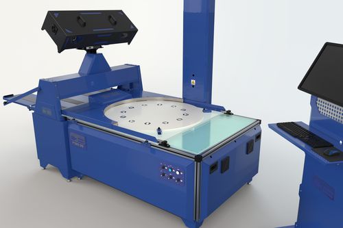 Sistema di scanner ottico - Opti-Scan OS1000.35 - InspecVision Ltd - 3D / di ispezione / fisso
