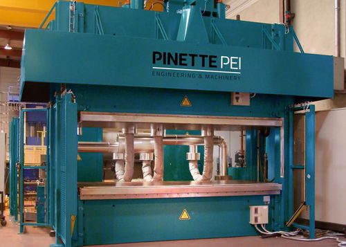 Pressa idraulica - PINETTE EMIDECAU INDUSTRIES - a compressione / per stampaggio / di vulcanizzazione