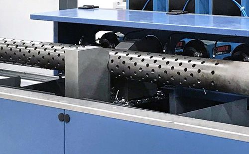 Macchina di foratura CNC - Jörg Neu GmbH Maschinenbau u. Handel - a montante mobile / per tubi / multimandrino