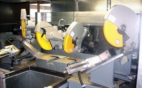 Sega circolare - Jörg Neu GmbH Maschinenbau u. Handel - per alluminio / per profilati / 4 teste