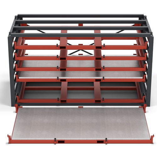 Scaffalatura per multistoccaggio - FPM - Karl H. Bartels GmbH - compatta / su misura / per carichi pesanti