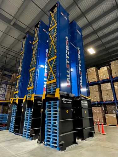 Torre di stoccaggio per di pallet vuoti - Karl H. Bartels GmbH - verticale / modulare