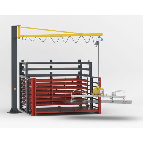 Scaffalatura per magazzino di stoccaggio - Karl H. Bartels GmbH - con cassetti / per multistoccaggio / compatta