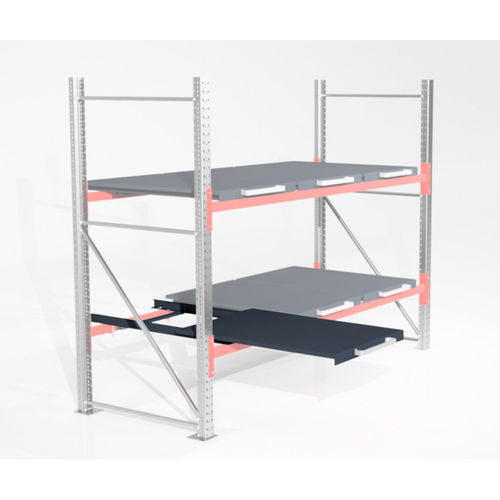 Scaffalatura con cassetti - Karl H. Bartels GmbH - per multistoccaggio / dinamica / modulare