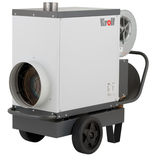 Generatore di aria calda mobile - M25 - Kroll Energy GmbH - a gas / a gasolio / multicombustibile