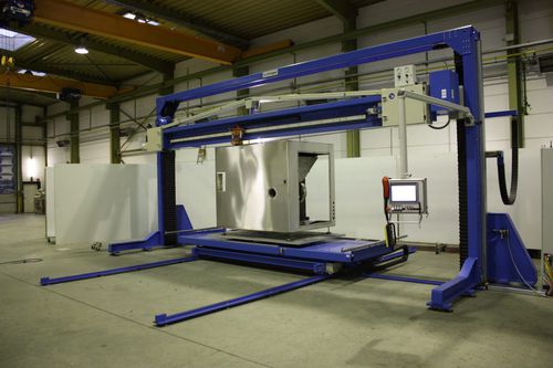 Rettificatrice piana - Robotec - Kuhlmeyer Maschinenbau GmbH Band-Schleifmaschinen Belt Grinding Machines - per pezzo singolo / a ponte / controllata da PLC