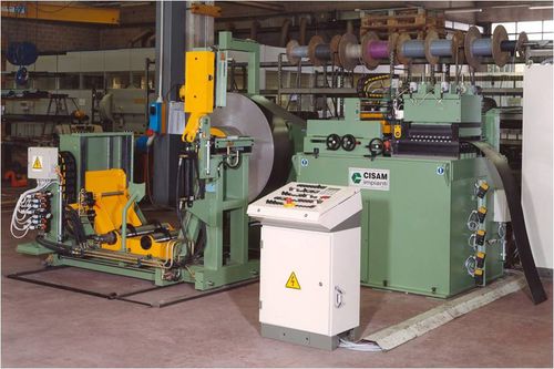 Linea di alimentazione nastro di lamierino magnetico - CISAM IMPIANTI s.r.l. Press Feeding Equipment