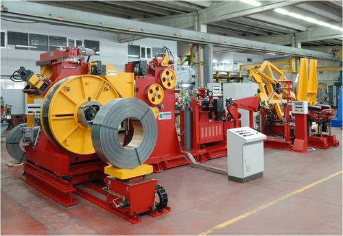 Bobinatrice per nastro - CISAM IMPIANTI s.r.l. Press Feeding Equipment - automatica
