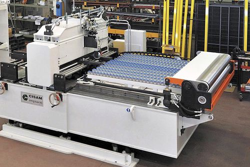 Alimentatore per processi di tranciatura fine - CISAM IMPIANTI s.r.l. Press Feeding Equipment - a rulli / per pressa / automatico