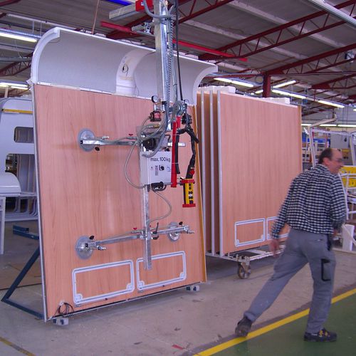 Ventosa di sollevamento per lastra di vetro - AERO-LIFT - per lamiera / per foglie di bosco / per pezzi piatti