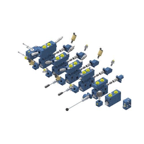 Distributore Idraulico A Cassetto Apv Fluitronics Gmbh A Leva Modulare Sezionale