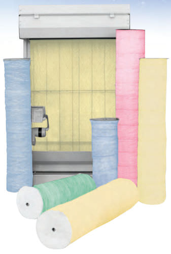 Materiale filtrante in fibra - Roll-O-Mat series - AAF International - di polvere / per filtro in rotolo