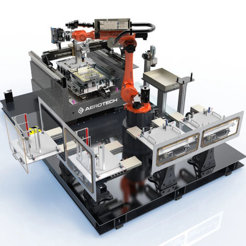 Cella robotizzata di saldatura laser - ERLASER® WELD LineScan - ERLAS Erlanger Lasertechnik GmbH - di alimentazione / sensoriale