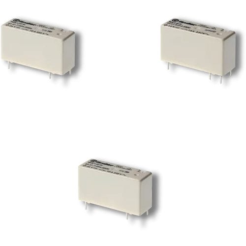 Relè elettromeccanico a basso profilo - 43 series - FINDER S.p.A. con unico socio - DC / PCB / in miniatura