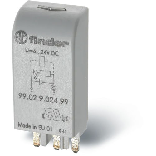 Modulo relè DC - 99 series - FINDER S.p.A. con unico socio - AC / di commutazione