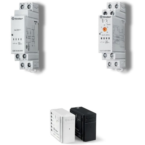 Teleruttore elettronica - 13 series - FINDER S.p.A. con unico socio - su guida DIN