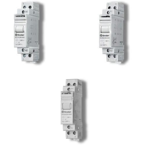 Teleruttore modulare - 20 series - FINDER S.p.A. con unico socio - elettromeccanica / su guida DIN