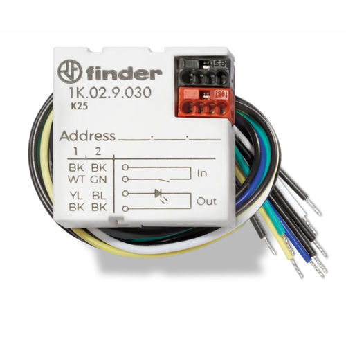 Modulo di interfaccia KNX - 1K.02 - FINDER S.p.A. con unico socio - su guida DIN
