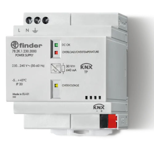 Alimentatore elettrico su guida DIN - 78.2K - FINDER S.p.A. con unico socio - DC / ad uscita semplice / a commutazione