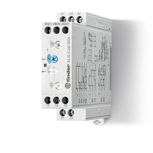 Temporizzatore elettronico - 8302 series - FINDER S.p.A. con unico socio - statico / multifunzione / ritardato