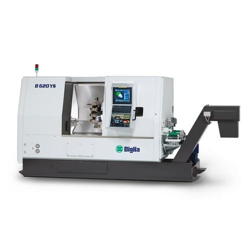 Centro di tornitura CNC - B620 series - Biglia - universale / 15 utensili / potente