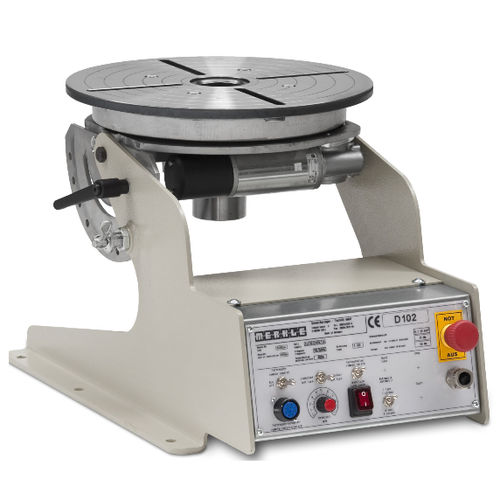 Posizionatore di saldatura a motore - D102, D302 - MERKLE Schweißanlagen-Technik - rotativo / lineare