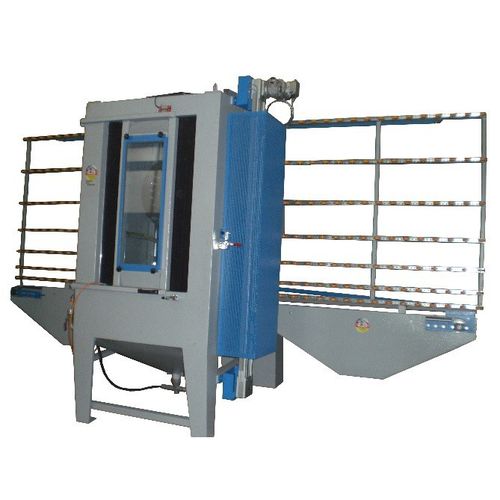 Cabina di sabbiatura con iniettore - GSK - Gläsner Sandstrahl Maschinenbau GmbH - automatica / a tunnel