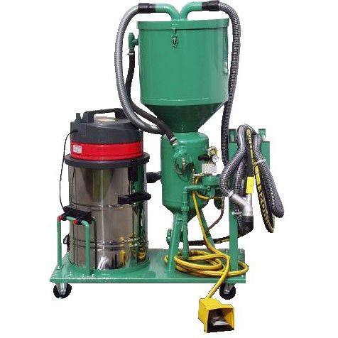 Microsabbiatrice a pressione - MEGA CLEAN - Gläsner Sandstrahl Maschinenbau GmbH - manuale / mobile