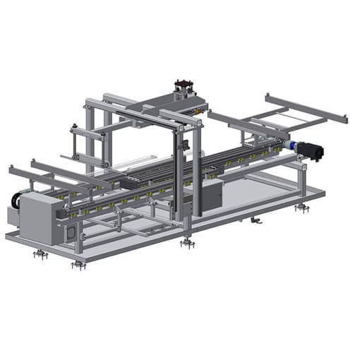 Alimentatore lineare - H&T ProduktionsTechnologie GmbH - a nastro / per piastrine / per profilati