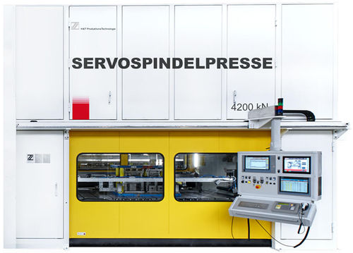 Pressa a motore - SSP4-4200 - H&T ProduktionsTechnologie GmbH - di formatura / di stampaggio / per piastrine