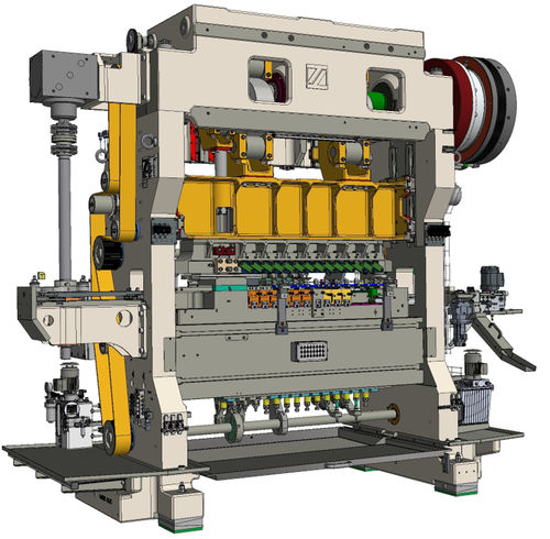 Pressa transfer - H&T ProduktionsTechnologie GmbH - a motore / meccanica / di stampaggio