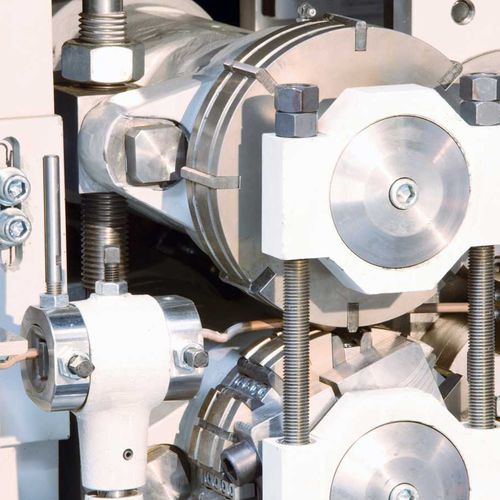 Pressa crimpatrice per cavi elettrici - KM series - Schlatter - automatica / rotativa