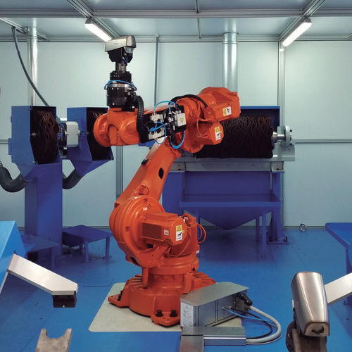 Cella robotizzata di rettifica - CR-150/2UL-100+1UPD-150+2UP-850 - AUTOPULIT - lucidatrice / per rettifica