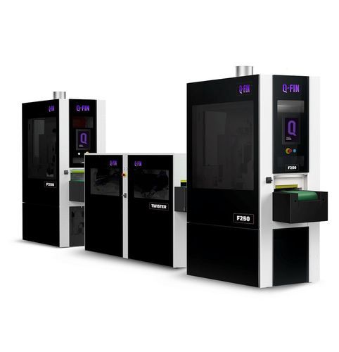 Sbavatrice per rimozione di scorie - TwinLine Twister - Q-Fin Quality Finishing Machines - presbavatura / per rettifica / di angoli