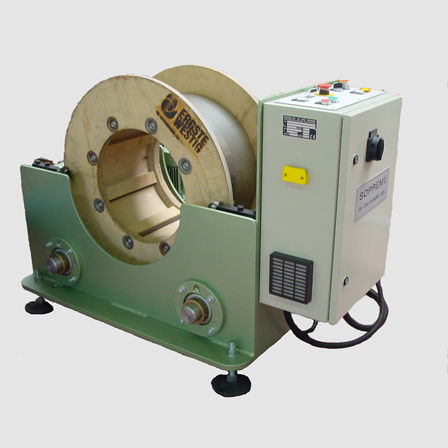 Aspo a motore - SAB/1000/1000/10M/ST40 - SOPREM - automatico / di cavi / con espansione mandrino idraulica
