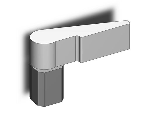 Cerniera invisibile - 4.56.1121.3 - Steinbach & Vollmann  GmbH & Co.KG - in acciaio / da saldare / 90°
