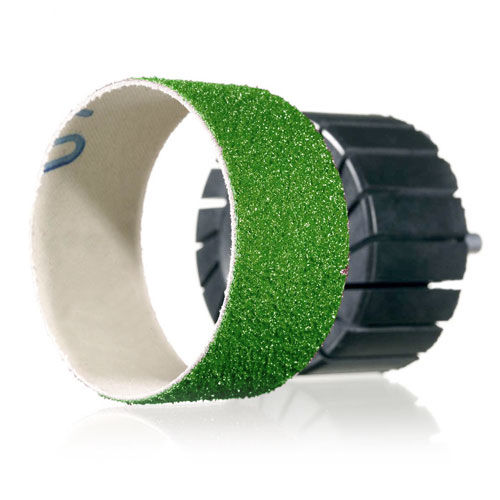 Rotolo abrasivo in ceramica - CERAMIT CN 466 Z - HERMES - resina / cilindrico