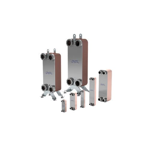 Scambiatore di calore a piastre saldo brasate - CB series - Alfa Laval - liquido/liquido / in acciaio inossidabile / in rame